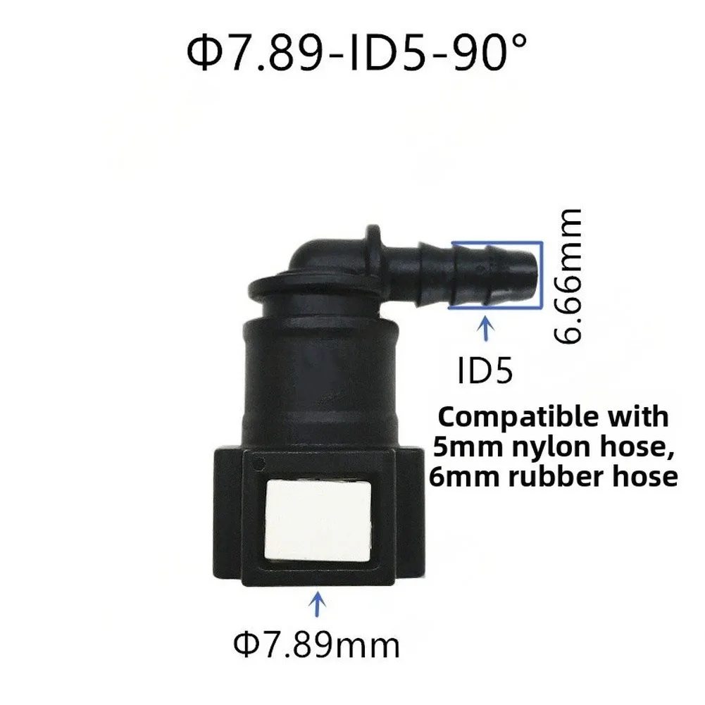 Fuel Line Quick Connector Female Type 7.89mm ID5 for Replacement and Integration in Existing Fuel Delivery Assemblies
