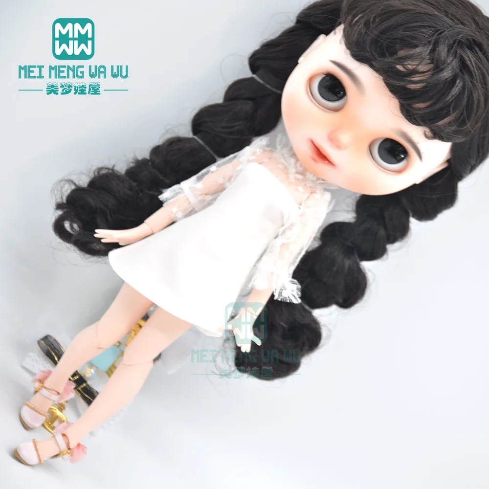 Pasuje do 28cm Blyth Azone OB22 Ubranka dla lalek Stylowa koronkowa sukienka Zabawki Prezent