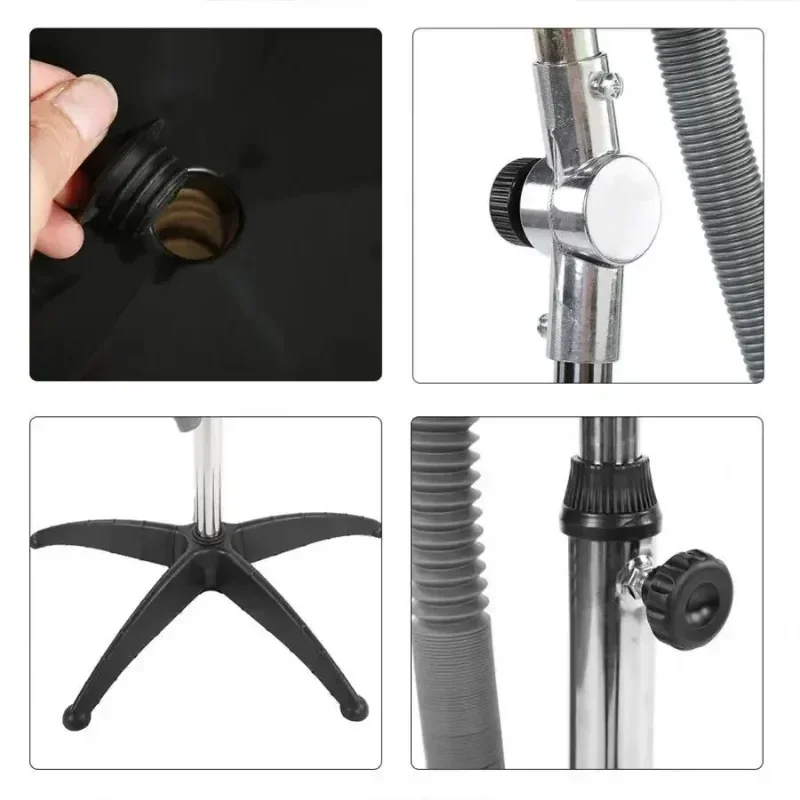 Hairdresser Barbershop Shampoo Bowl Mobile Shampoo Bowl Height Adjustable Hair Washing Sink Suitable Beauty Salon Home