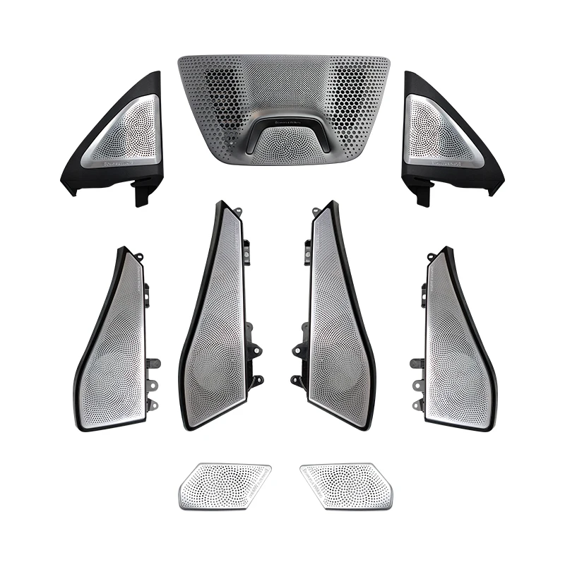 Luminous Horn Cover Plate Atmosphere Light Modified for x6 G06 Car Shape Door Speaker Decoration Strip Cover and Trim