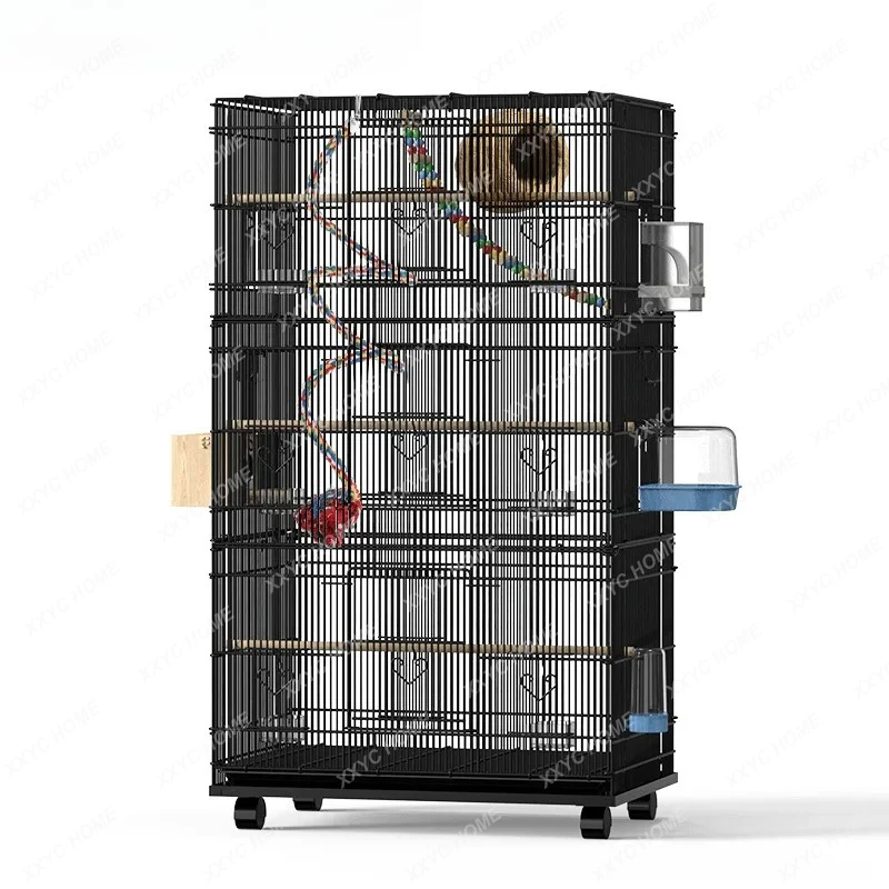 

Parrot cage large luxury wren starling tiger skin mystic phoenix peony bird cage