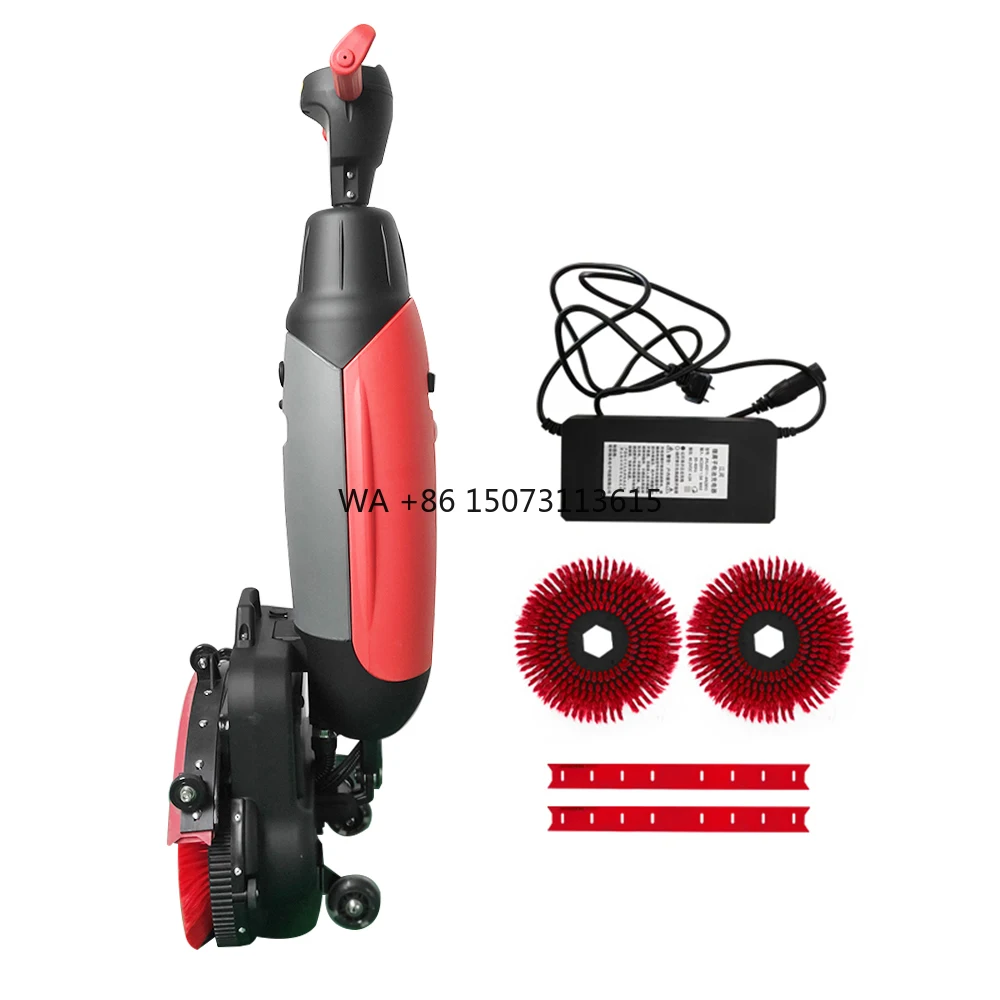 

DM430C Wholesale Carpet Floor Washing Machine Mini Hand Push Walk Behind Floor Scrubber with Li-ion Battery