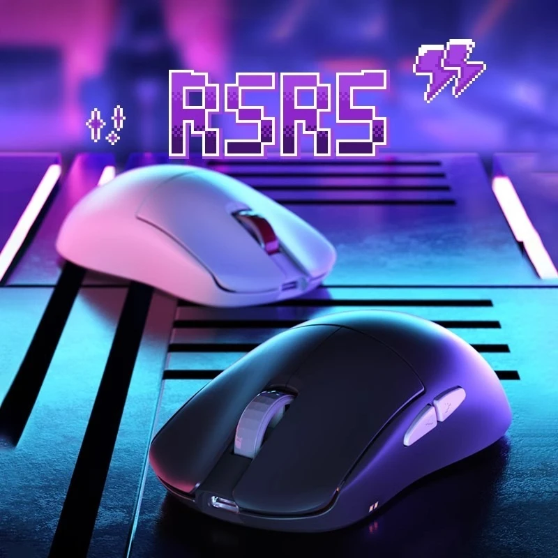 

Jamedonkey RSR5 Gaming Mouse 3-Mode Dual-8K Polling Rate E-Sport Special PAW3950 Lightweight Ergonomic Customized Esports Mouse