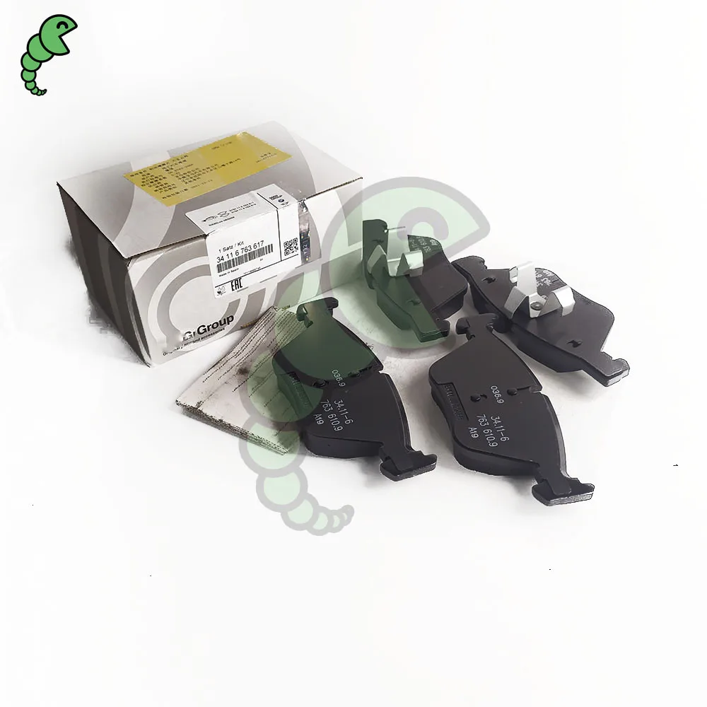 Almofadas de freio do carro para BMW E90, E60, E61, E89, OE 34116763617, modelos D1061-7967, venda direta da fábrica, 34116763617