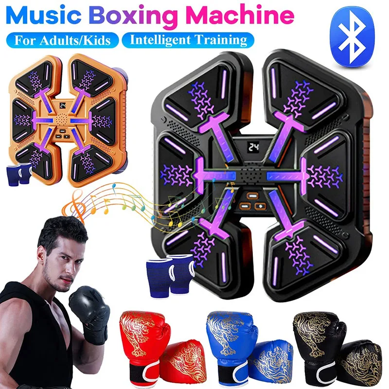 Smart Music Boxing Machine Electric Music Boxing Wall Boxing Training Punching Equipment Adult Electric Music Boxing Wall