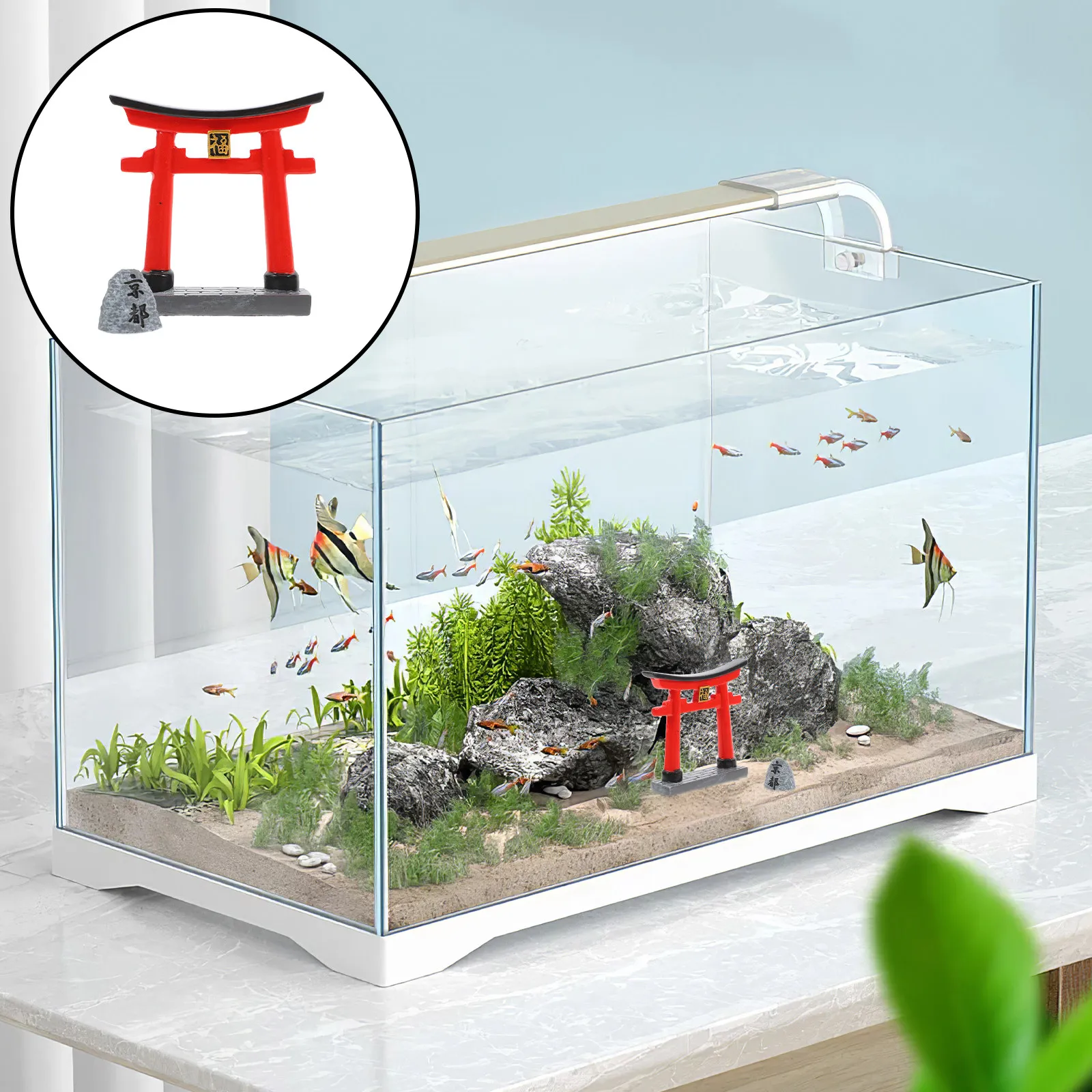 Bonsai Garden Kyoto - Petite Kyoto Torii Gate Ornament for
