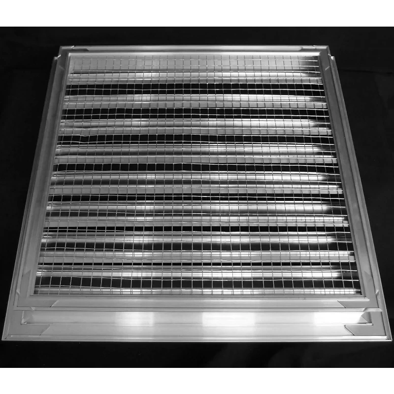 

Aluminum Exterior Louver Vent – Weather-Resistant Design, with Screen Mesh, Wall & Crawlspace Ventilation