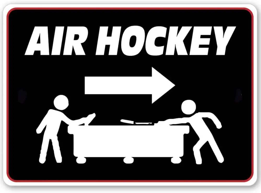 Air Hockey Sign, Air Hockey Gift, Air Hockey Room Decor, Air Hockey Champ, Custom Air Hockey Sign, Sign For Game Room, Game Room