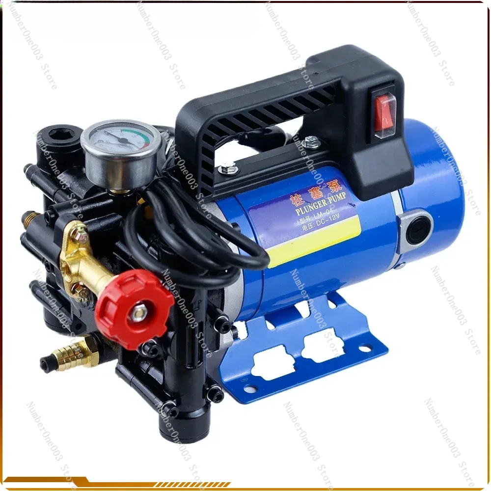 Agricultural Electric High Pressure Pump, Double Cylinder Piston Pump, Spraying Watering, Car Wash, Pesticide Sprayer,