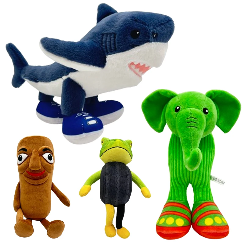 

New Tungtungtung Sahur Italian Brain Rot Animals Telalaero Telala SHARK Anime Plush Plushie Peluches Stuffed Dolls Toy Gifts