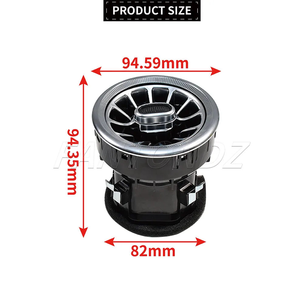 Para Mercedes Benz V clase W447 Vito V250 V260 tablero Interior delantero de coche A/C salida de aire Turbo Conditio A4478308502 A4478302403