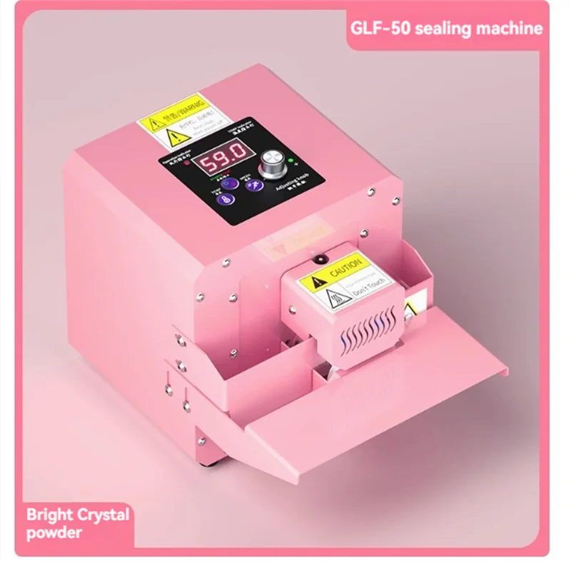 80W Multi-Function Automatic Sealing Machine Hot Pressure Sealer for Snacks Gum Snow Crisp Packag Bags Tea Bags Film Bag