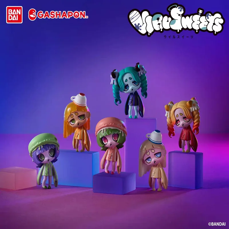 

In Stock Genuine Bandai Twisted Egg Virus Sweetheart Tea Break Shaped Ornament Bad Bad Girl Doll Toy Festival Special Gift