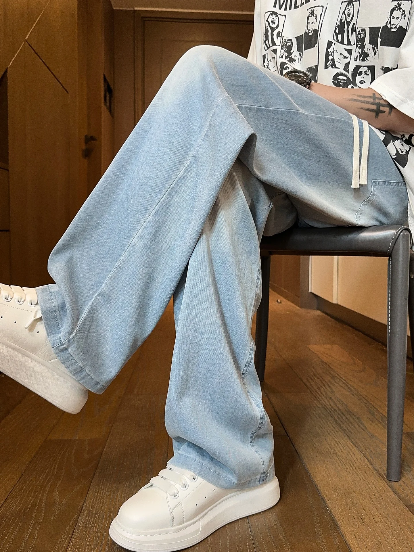 Retro Waed Light Bl… - image