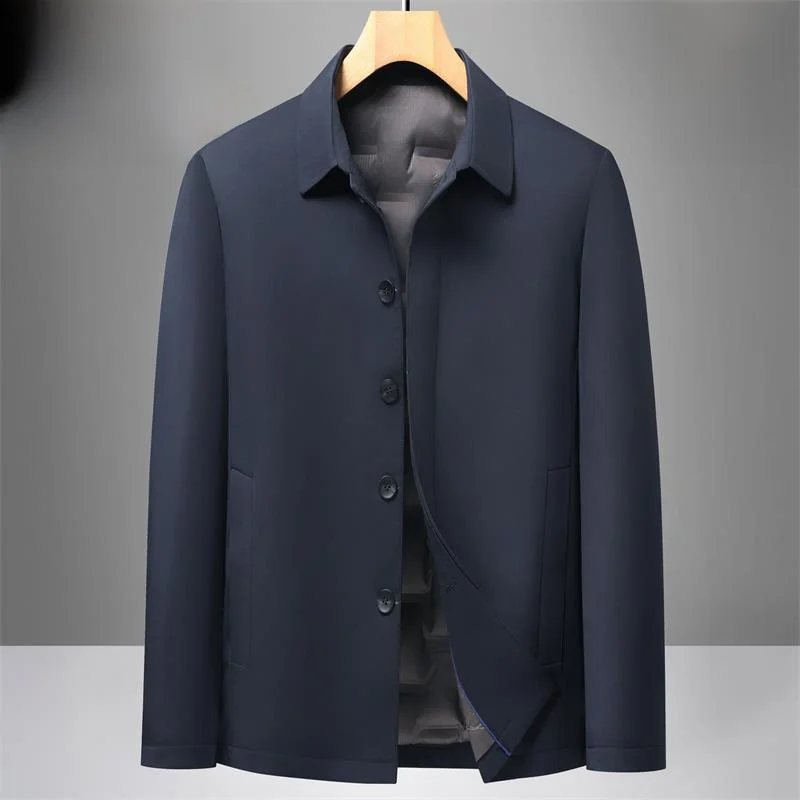 

Thiened down Jaet Dad Clothes Autumn Winter Men's Warm Coats Lightweight ly Men's Faion 2025 New Sle TUCANO