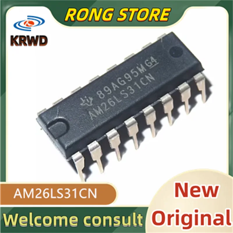 5PCS AM26LS31CN Nuovo e Originale Chip IC DIP AM26LS31CN AM26LS31C AM26LS31 AM26LS3