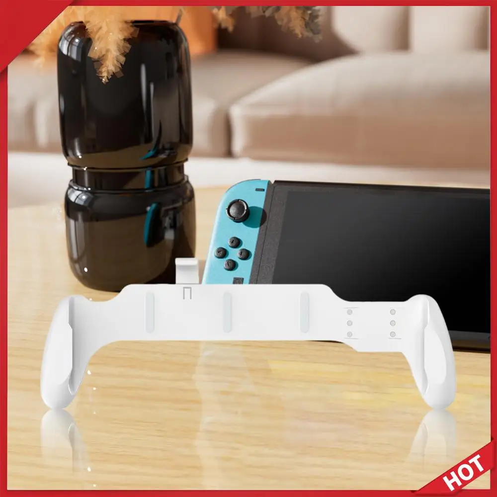 

Чехол-держатель для Switch 2 с противоскользящей ручкой, защитный чехол-подставка для игровой консоли, держатель для Switch и Switch OLED
