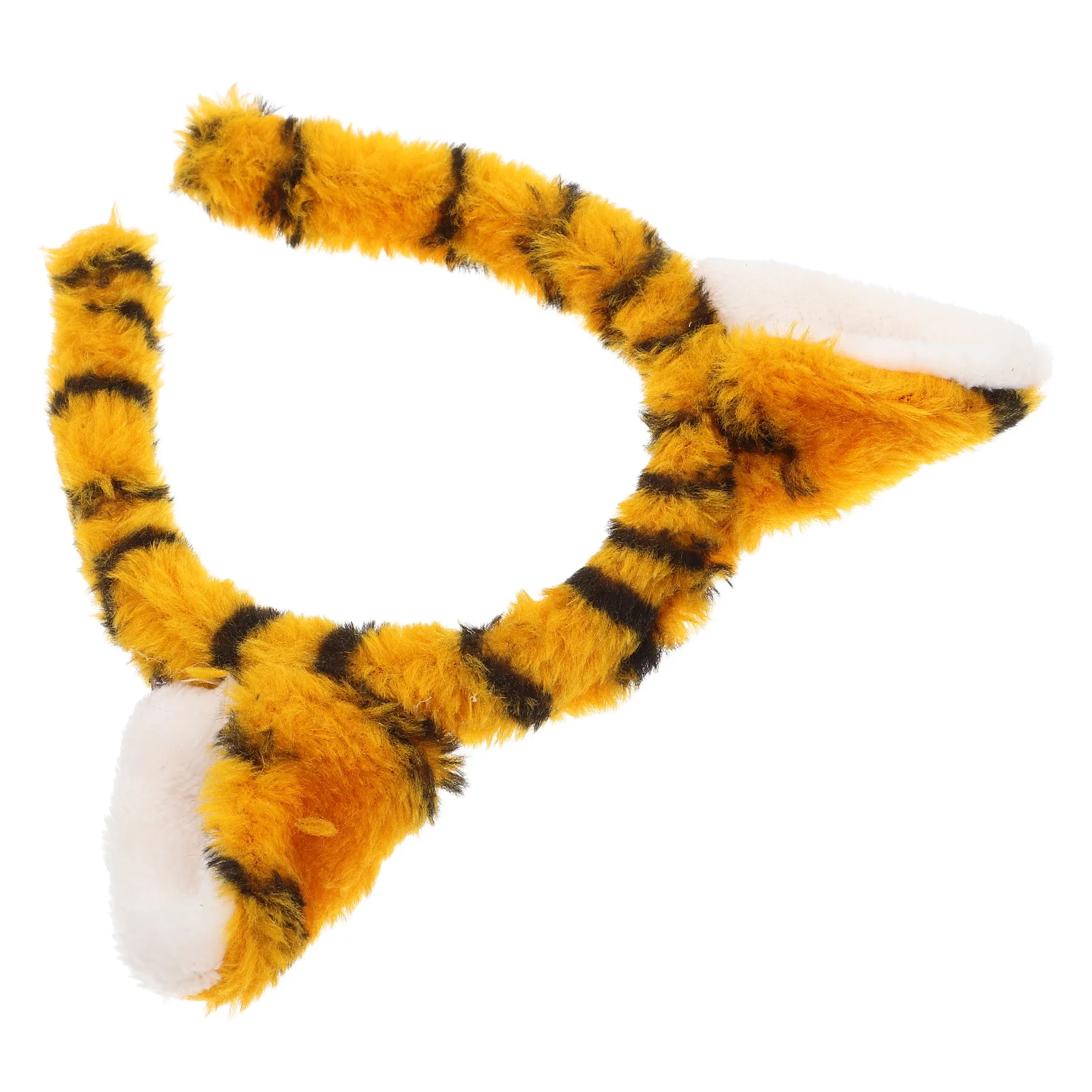 

Tiger Ear Headband Hair Hoop Party Accessory Comfortable Cartoon Costume Props For Halloween Kids Carnivals Performance