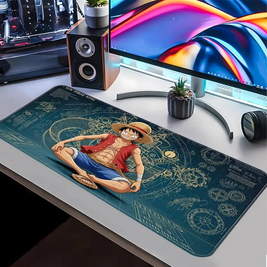 

OneS PieceS ZoroS rubber Mouse Pad office Pad Keyboard Mouse Pad Game Console Pad Computer Laptop Pad Desk accessories