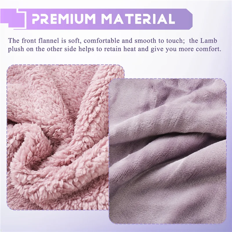BAAG-USB Electric Blanket Heater Bed Soft Thicker Warmer Machine Washable Thermostat Electric Heating Mat