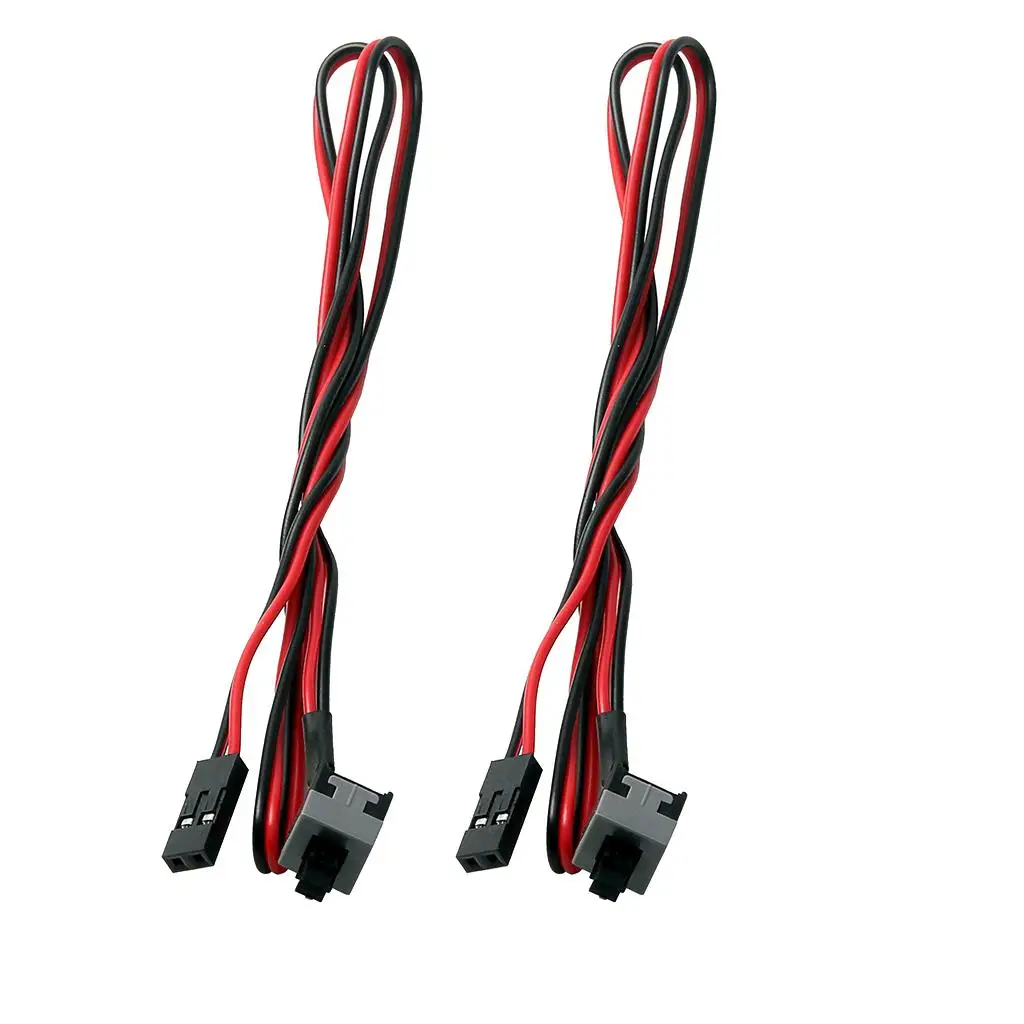 2x Replacement Computer Motherboard Power Cable & Switch On/Off/Reset