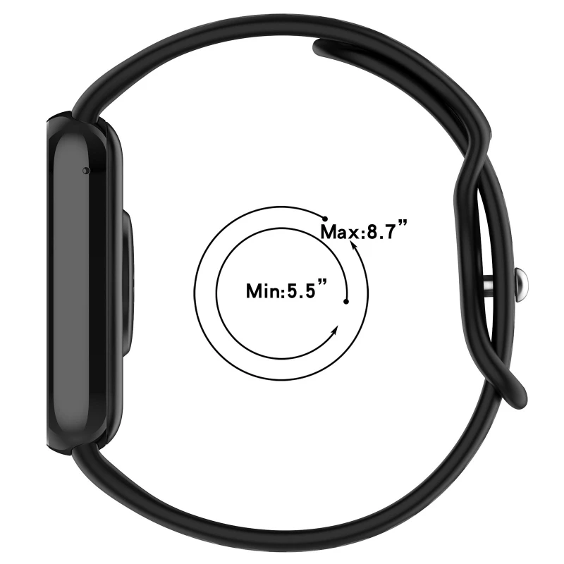 Silicone sportivo per Xiaomi Redmi Watch 4 accessori per cinturini cinturino di ricambio traspirante bracciale correa per cinturino miBand 8 Pro