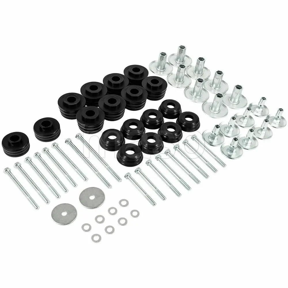 

Body Mount Bushing Kit For Ford F-250 F-350 2WD and 4WD 2008 2009 2010 2011 2012 2013 2014 2015 2016 KF04060BK 1L5Z-100155-BA