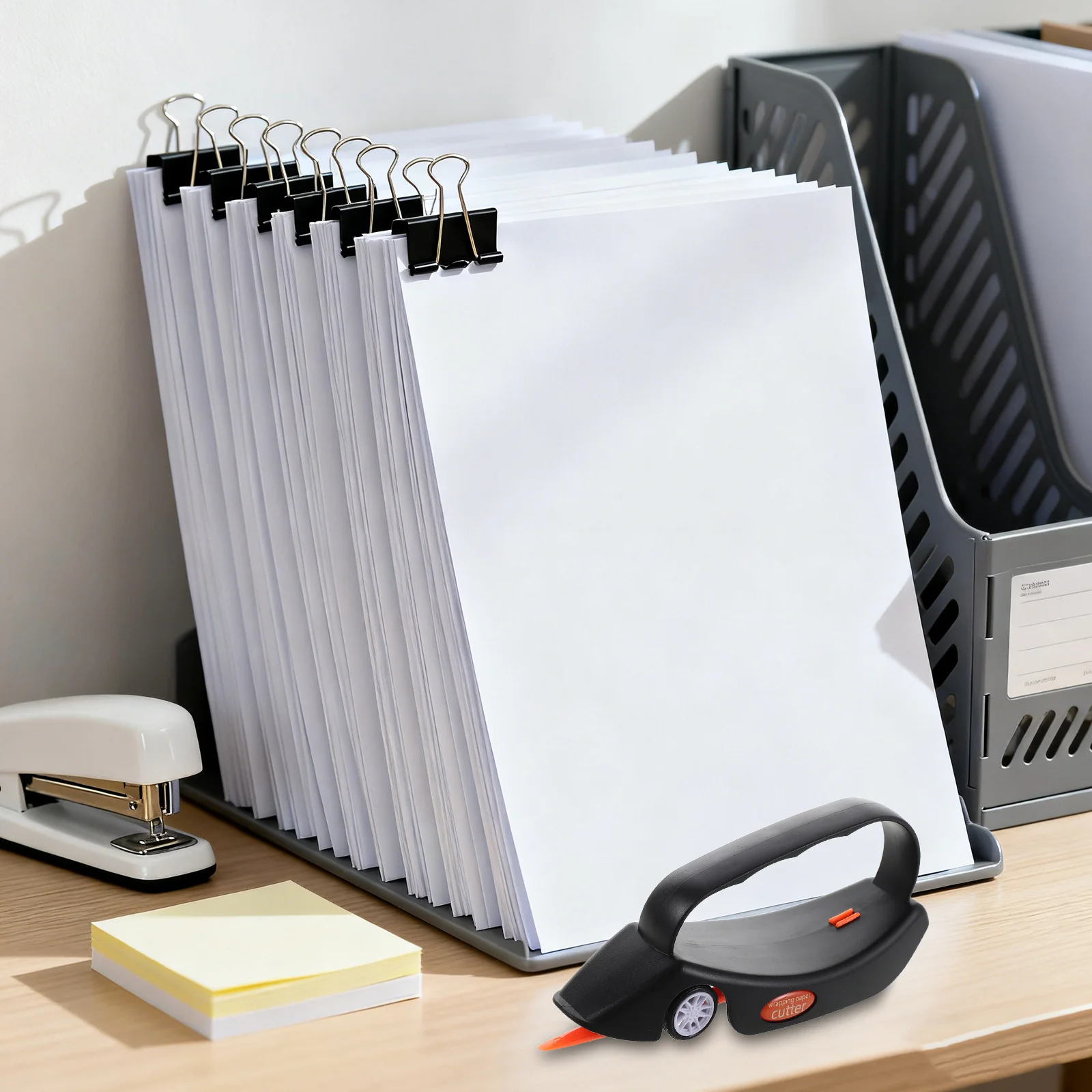 مجموعة واحدة من قطع الورق المنزلقة مع مقبض مريح لقضاء أداة قطع هدايا عيد الميلاد وأعياد الميلاد والهالوين #5