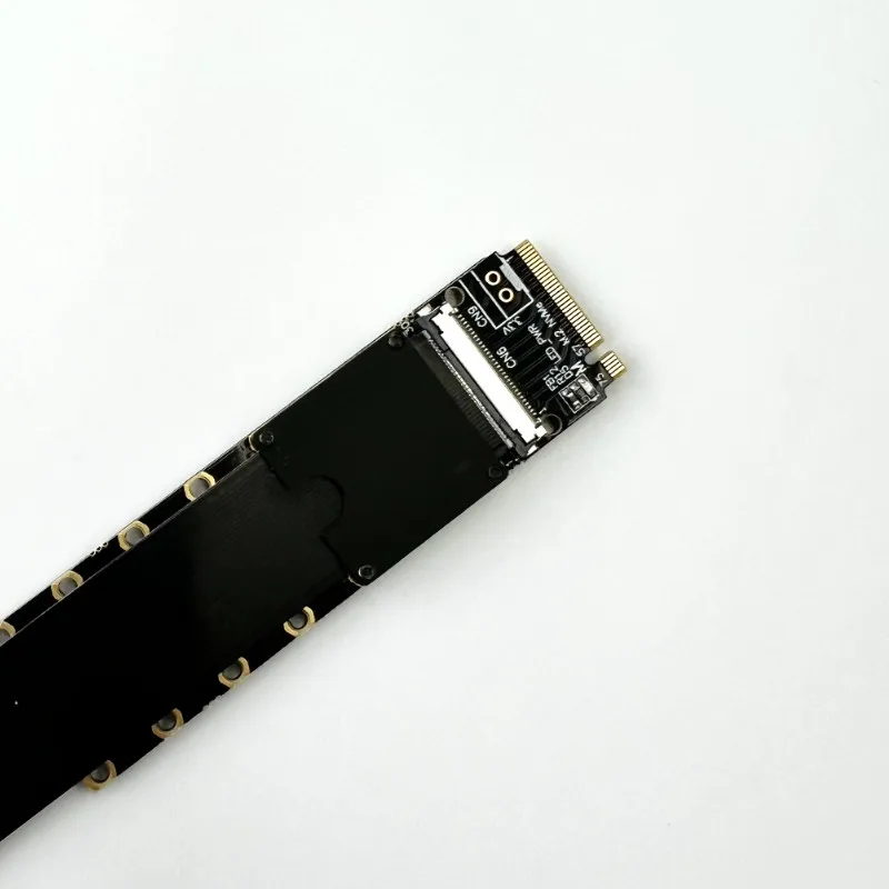 F44SF F44AB Für M.2 NVMe SSD FFC Verlängerung Kabel Solid State Drive Riser Karte GEN5 für M.2 NVMe schlüssel M zu PCI Express 5,0 X4 PCIE – Detail 14