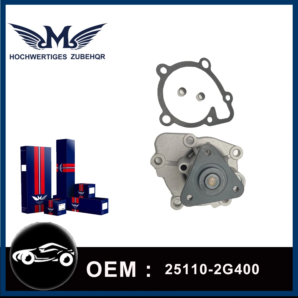 

M Brand Auto ENGINE Water Pump OEM 25110-2G400 25110-25100 25110-2G000 For Hyundai Santa Fe 2.0L 1998Cc 2013-2014