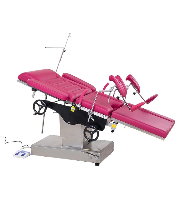 Medical Hydraulic Surgical Operation Delivery Beds Hospital Gynecological Tables