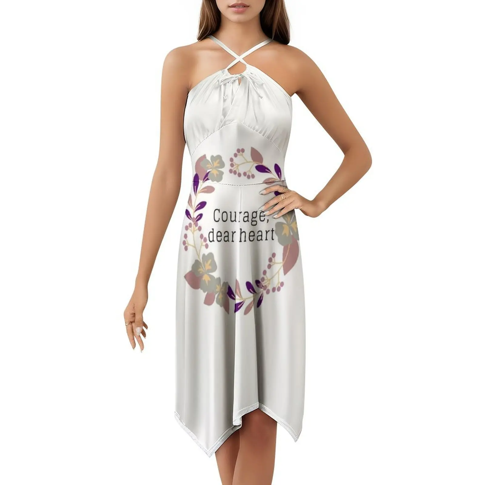 Moed Beste Hart Violet Koreaanse Stijl Jurk Voor Vrouwen Elegante Casual Jurk Voor Feest Of Dagelijks Dragen Moed Hart Beste Narnia