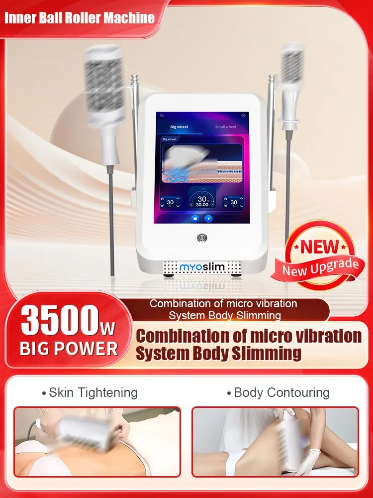Rouleau à billes intérieur sous vide EMS 360 °   Machine de Massage corporel 200Hz, dissolvant de Cellulite infrarouge, brûle les graisses, équipement de Sculpture corporelle