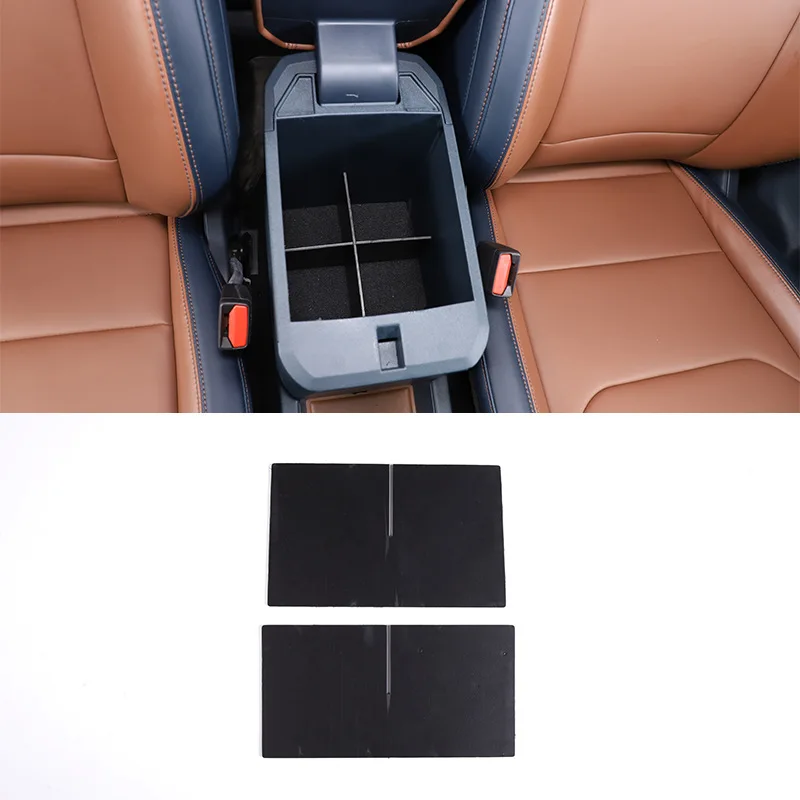 

Armrest Box Interior Compartment Plate for Ford 2022 Maverick ABS 2-piece Set