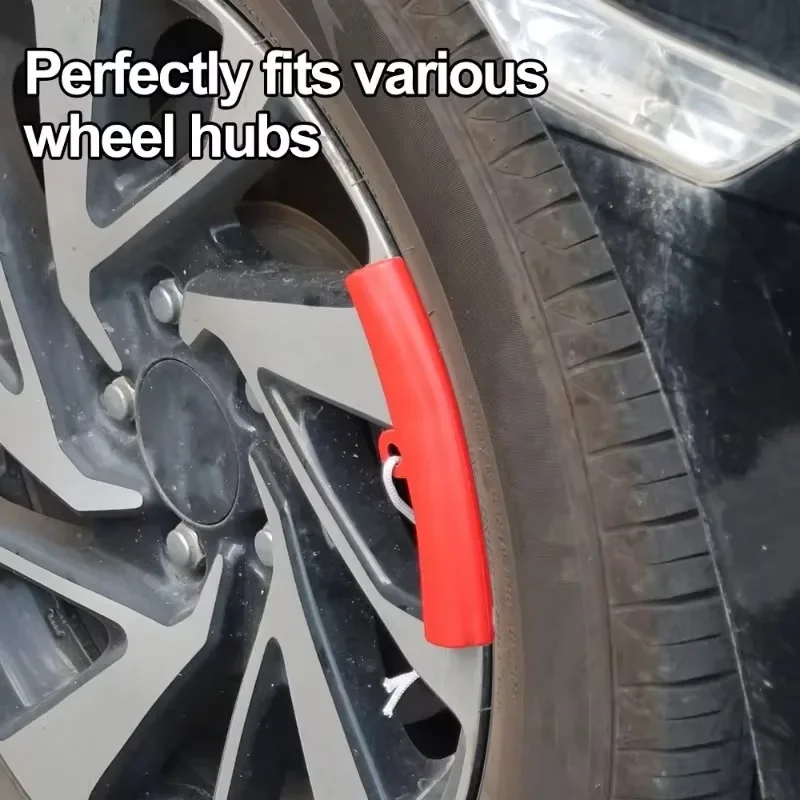 Car Tire Steel Rim Protective Cover Auto Bike Motorcycle Tire Hub Ring Rim Protector Automotive Wheel Tyre Repair Accessories