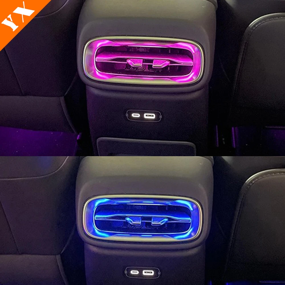 

2025 2026 For Leapmotor B10 accessories Car Rear Air Outlet Modification Of Ambient Lighting, Car Atmosphere Decoration