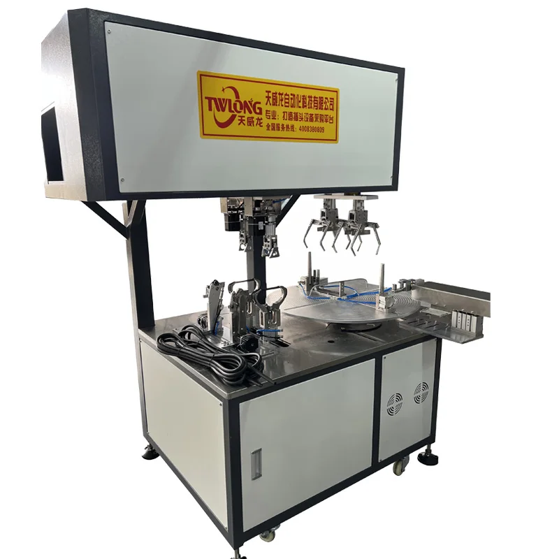 600-Tray 20-Meter High-Speed Automatic Coil Winding Machine Double Tie Winder PLC Cores for Wire Cable Binding Easy Operation