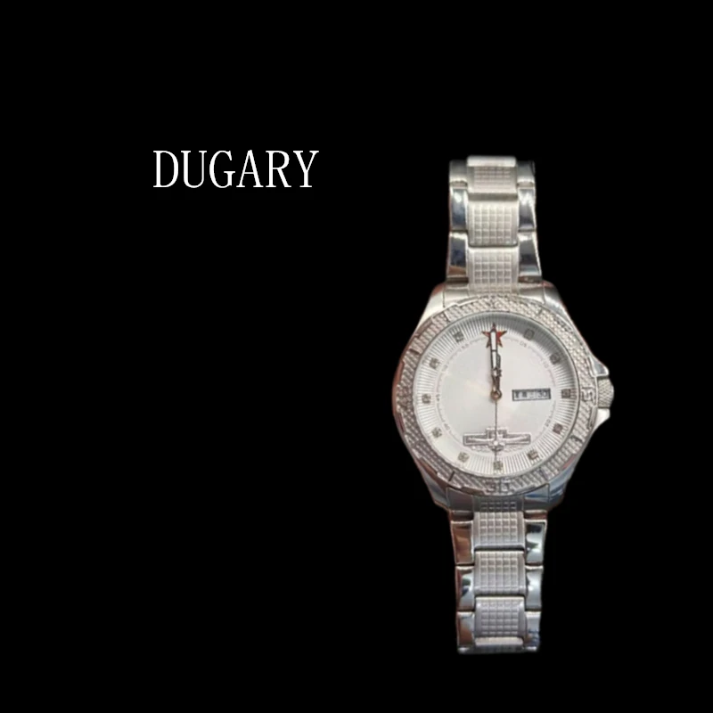 DUGARY China Aviation Chronograph Quartz new 1963 Watch For Men Brand Pilot Waterproof Canvas Fashion Unique Military Male Watch
