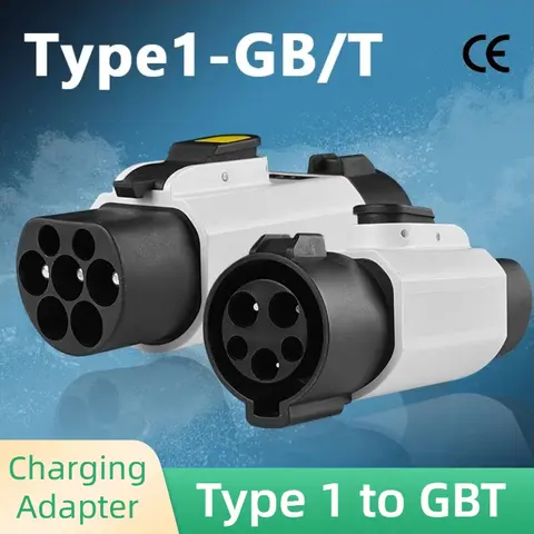 Type 1 to GBT 7.2 KW EV Charger Adaptor SAE J1772 To GBT China Standard EV Charger Converter Adapter 16A 32A for BYD Charging