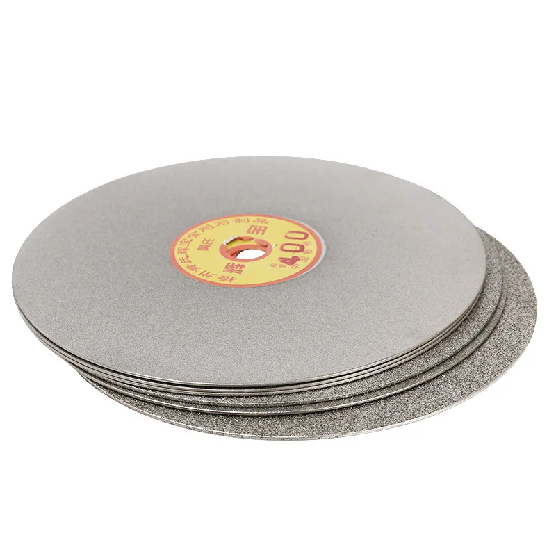 3PC Diamond Grinding Wheel Disc 6'' 150mm Lapping Flat Lap Polishing Wheel 80/180/240/320/400/600/800/1000/1200/2500/3000 Grit