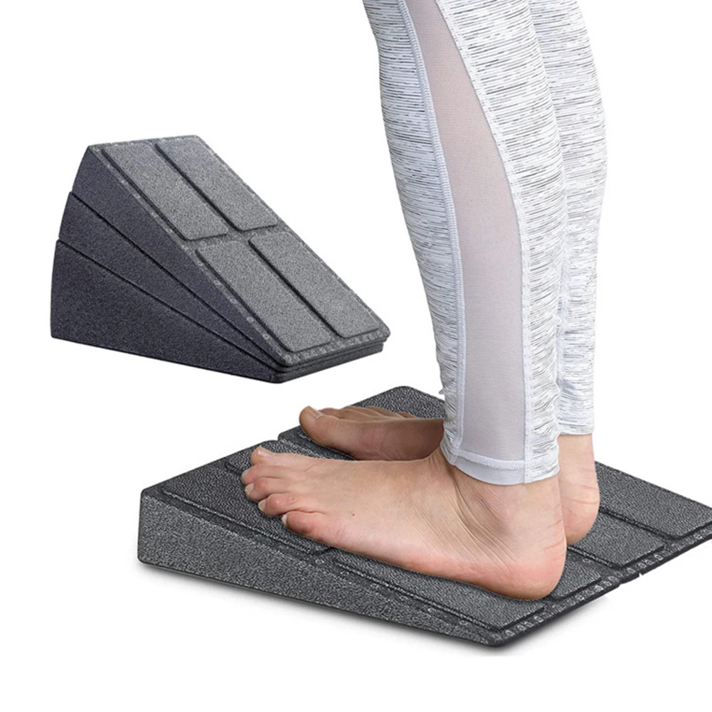 3 Pack Squat Wedge Incline Board Adjustable Angles Non-Slip Wedge Blocks Leg Stretcher and Fascia Stretcher for Calf Stretching - Image 2