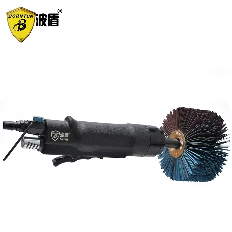 Bodun Pneumatic Sandpaper Grinder, Asymmetrical Surface Grinder, Round Tube Grinder, Internal Round Sandpaper Machine Bd-7024