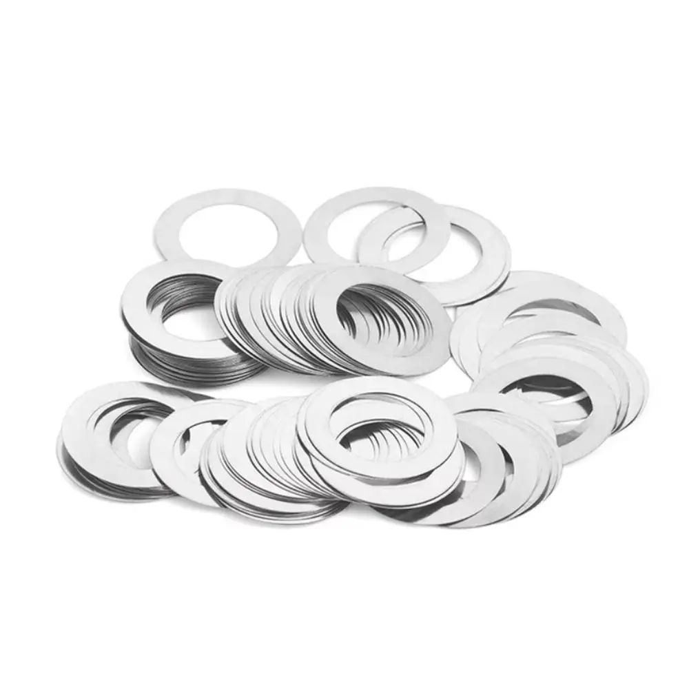 Ultra Thin Flat Washers 0.1/0.2/0.3/0.5mm Thickness M3-M40 Stainless Steel 304 Adjusting Shim Gaskets for Hardware And Tools