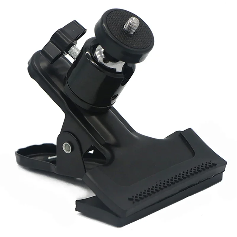 Professional Photograph Studio Camera Flash Light Stand Bracket Clamp, 1/4 Standard thread Hot Shoe Metal Holder Clip, Photogra