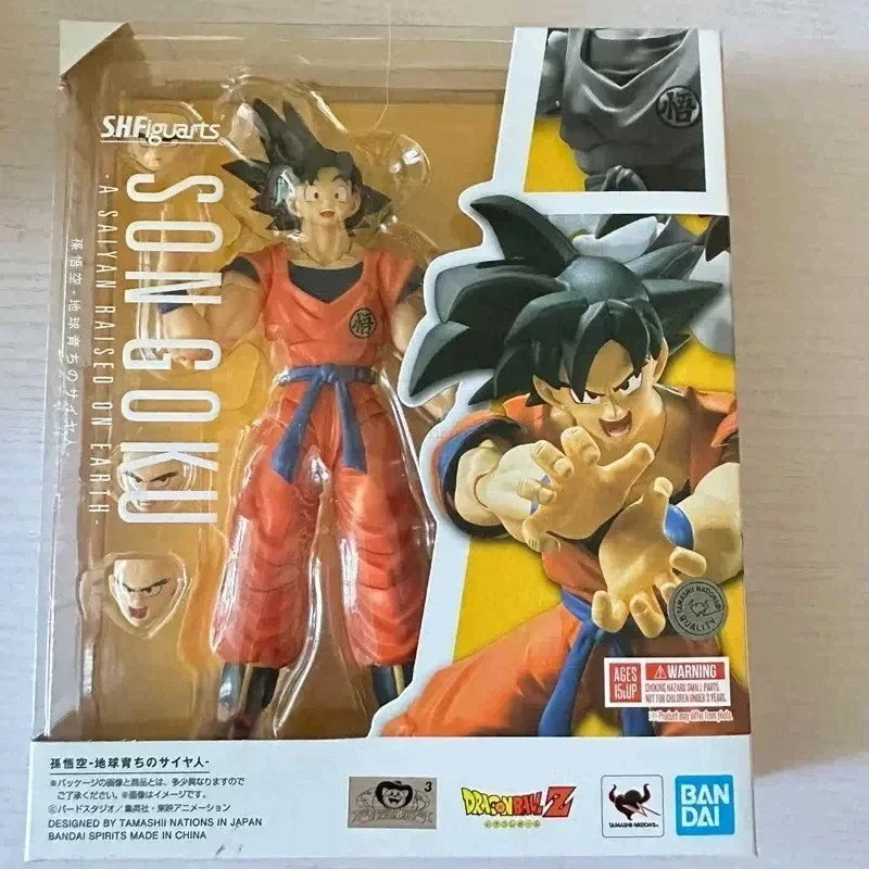 

Bandai Dragon Ball S.H.Figuarts Goku Trunks Vegeta Anime Figure Goku Kakarot Torankusu Kit Super Saiyan Frieza Action Toy Gifts