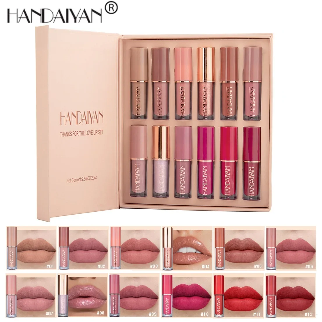 6 colori trucco rossetto opaco impermeabile rossetto a lunga durata sexy rosso rosa velluto rossetti nudi donne labbra sexy cosmetici