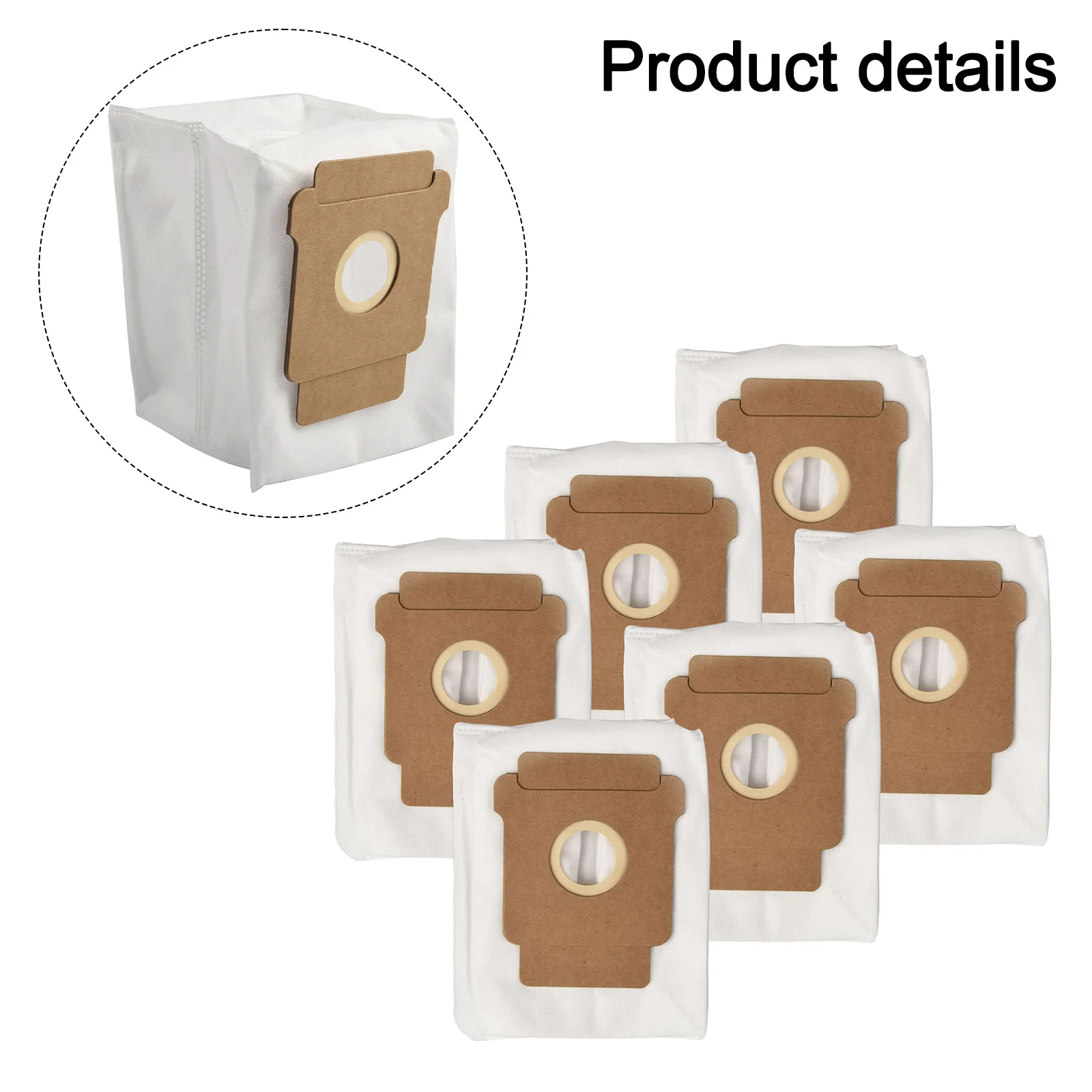 

Automatic Dirt Disposal 2.8 L Dust Bags Wear Resistant Material Compact Dust Container Cleaner For Combo I J Series