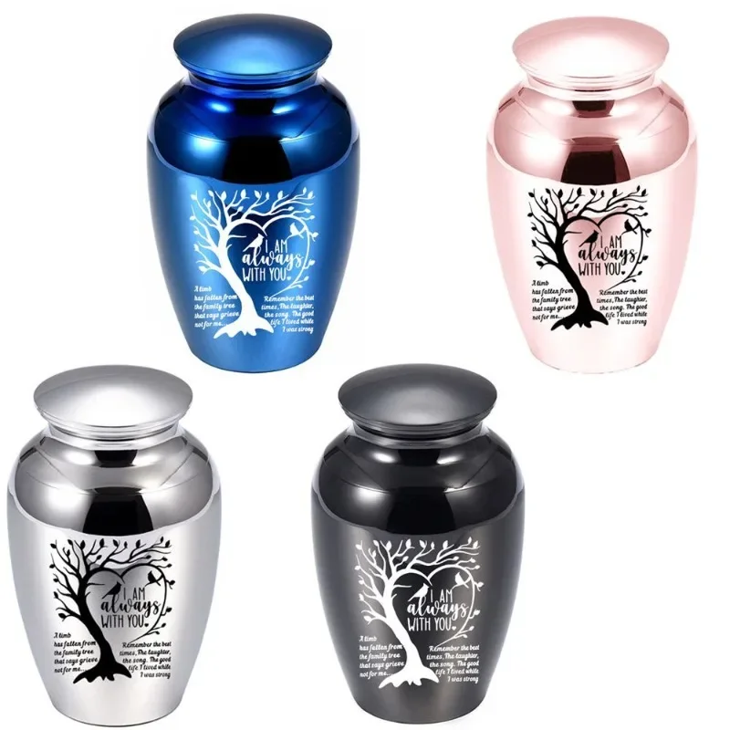 Pet family ashes cremation jar Pet ashes box Life tree ashes jar Pet supplies