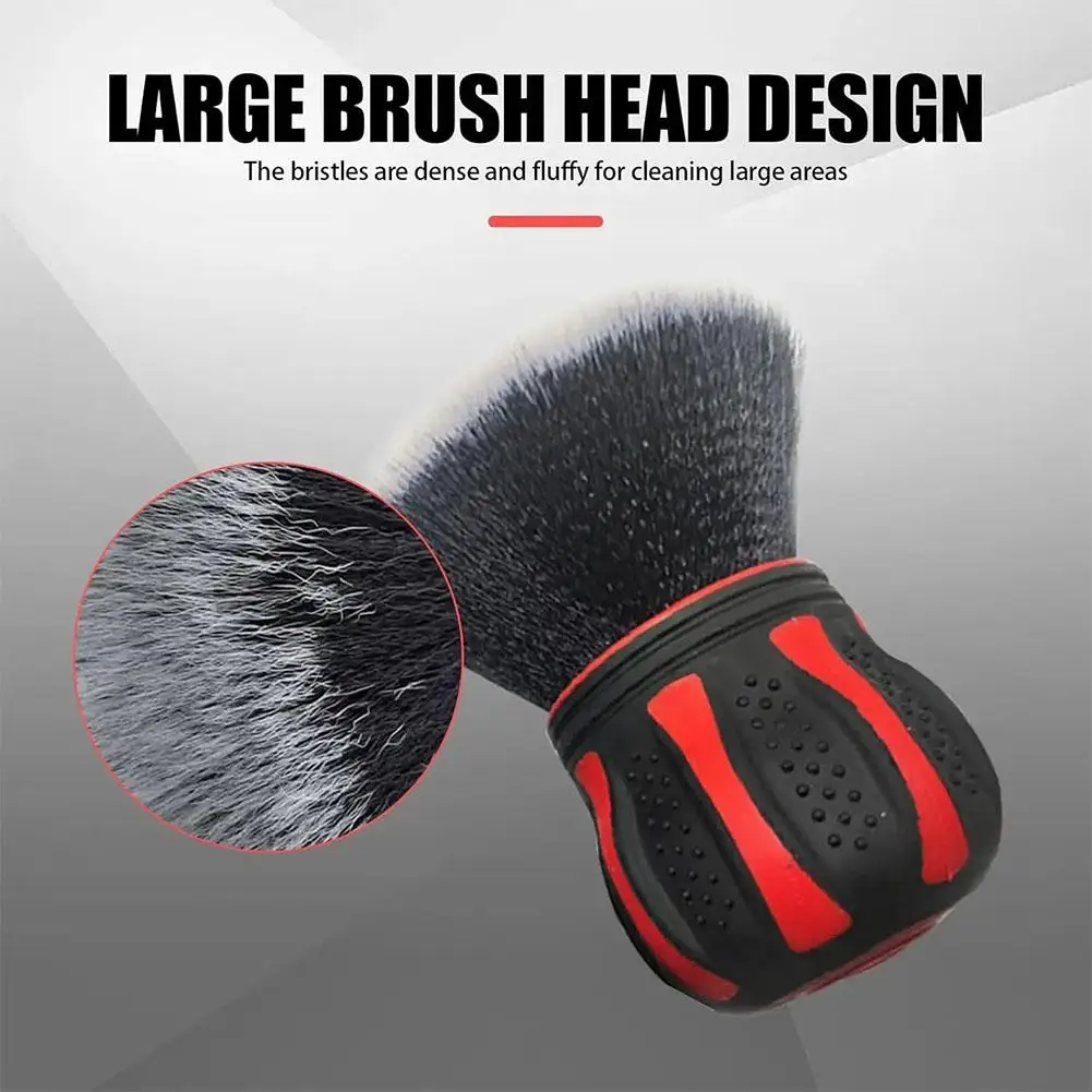 

1pc Car Detailing Brushes Automobile Interior Soft Dusting Air Dust Car Bristles Detailing Cleaning Brush Vent Cleaner Tool B9h6