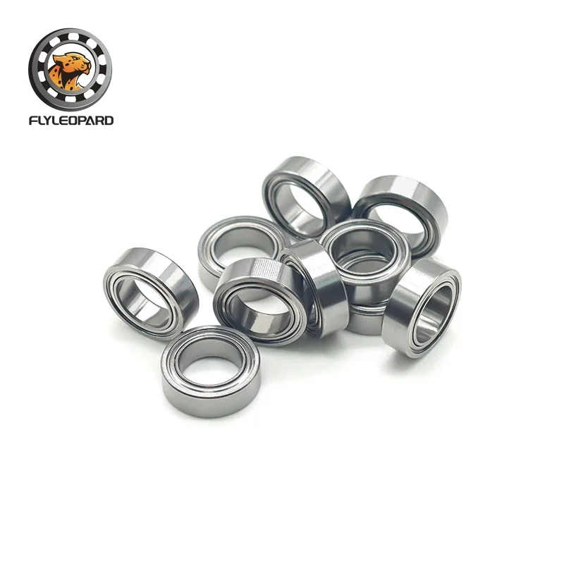 10PCS R1810ZZ 7.938x12.7x3.967 mm Ball Bearing 5/16"x1/2"x5/32" High Precision, Low Noise, for Instruments, Medical Devices
